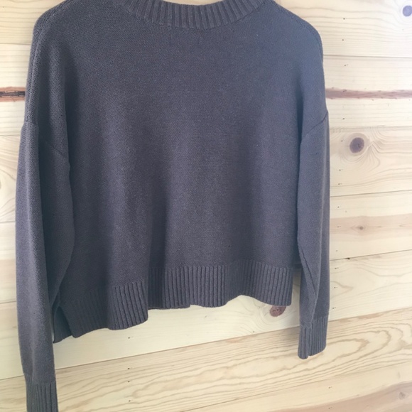 Quince cropped brown cardigan - Picture 3 of 4